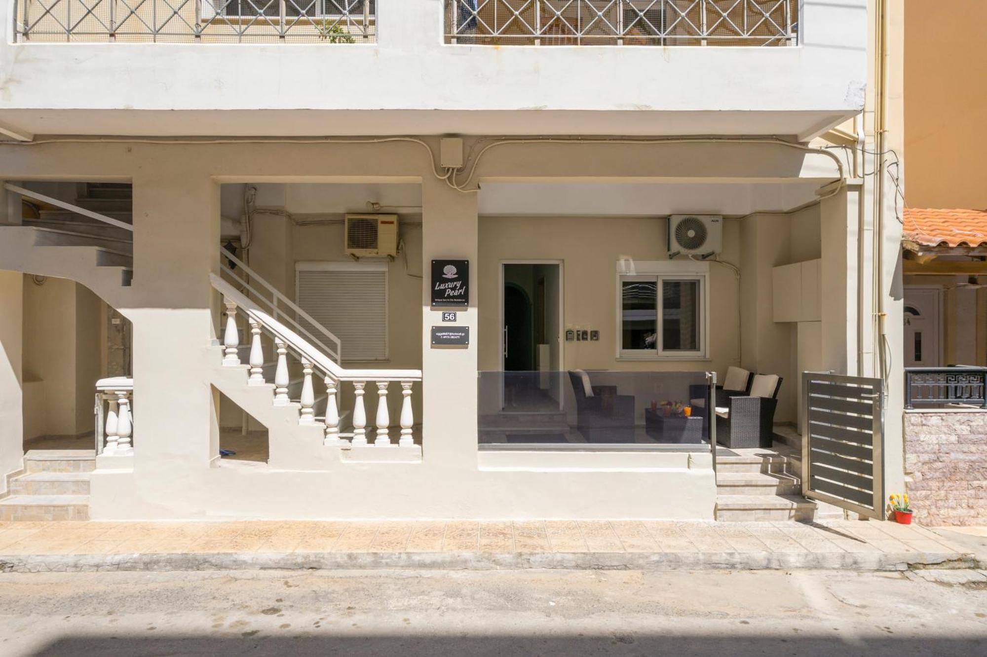 Luxury Pearl, Steps To The Beach 干尼亞 外观 照片