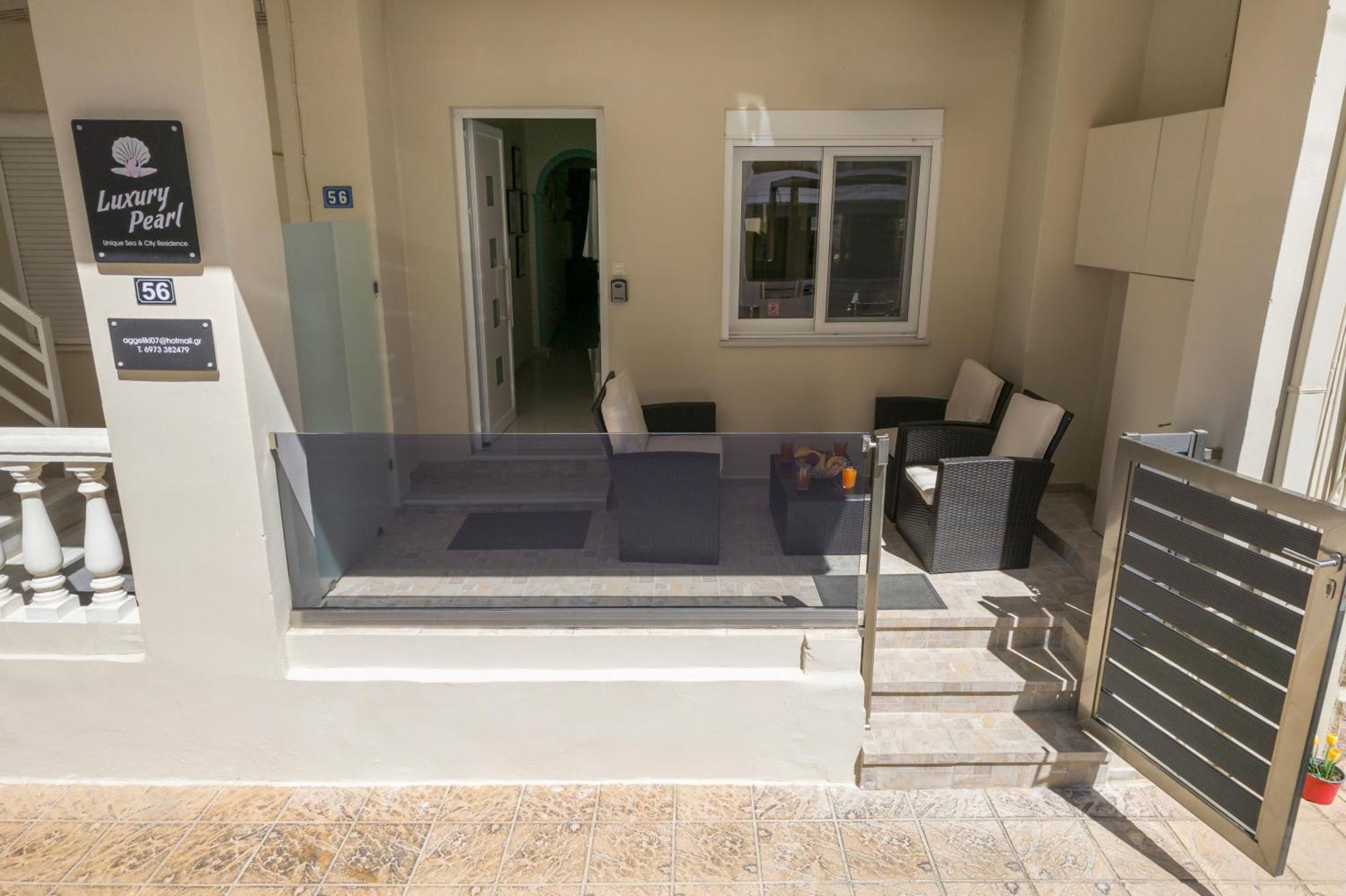 Luxury Pearl, Steps To The Beach 干尼亞 外观 照片